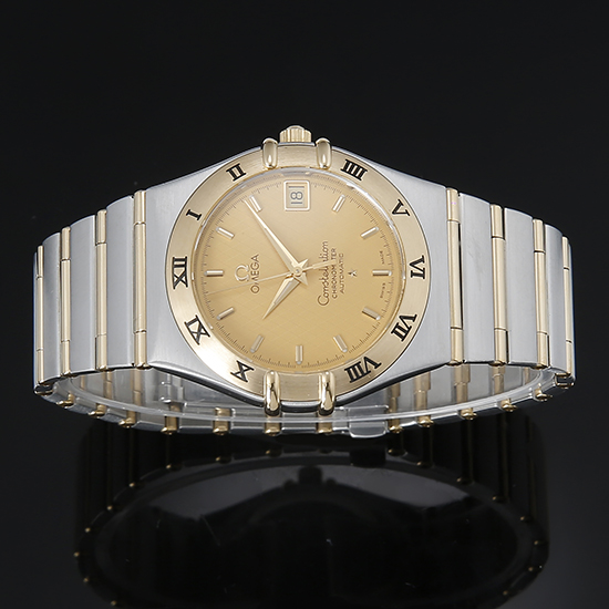 OMEGA(USED) 컨스틸레이션 콤비 풀바