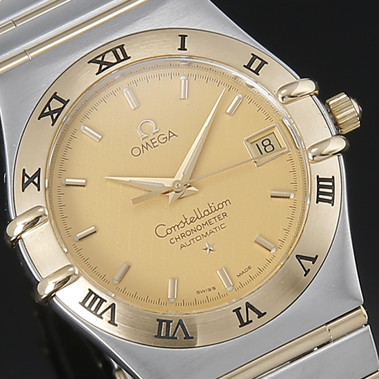 OMEGA(USED) 컨스틸레이션 콤비 풀바