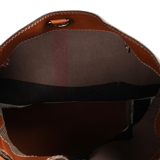 BURBERRY(USED)애쉬비 캔버스 체크 토트겸 숄더백