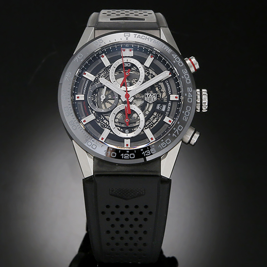 TAG Heuer(USED)까레라 크르노 스켈레톤 CAR201V