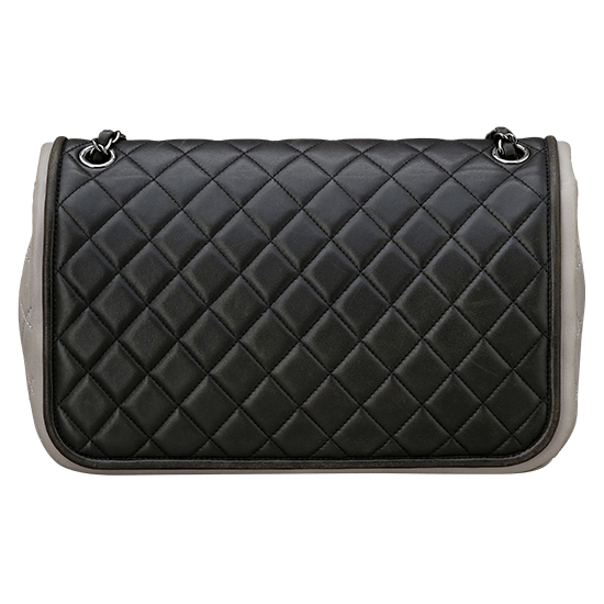 CHANEL(USED) 샤넬 램스킨 투톤 체인 숄더백