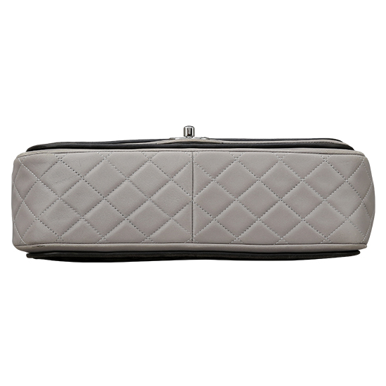 CHANEL(USED) 샤넬 램스킨 투톤 체인 숄더백