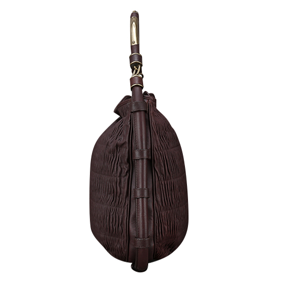 BURBERRY(USED)브라운 레더 토트겸 숄더백
