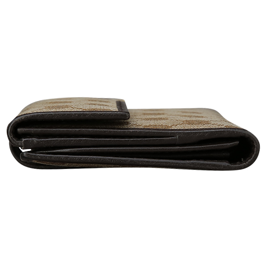 GUCCI(USED) 구찌 GG로고 패브릭 장지갑