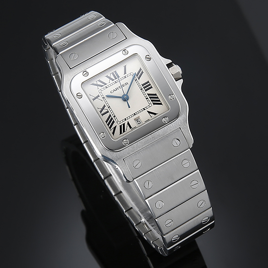 CARTIER(USED) 산토스 갈베 스틸 라지