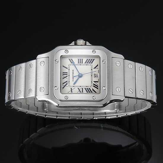CARTIER(USED) 산토스 갈베 스틸 라지