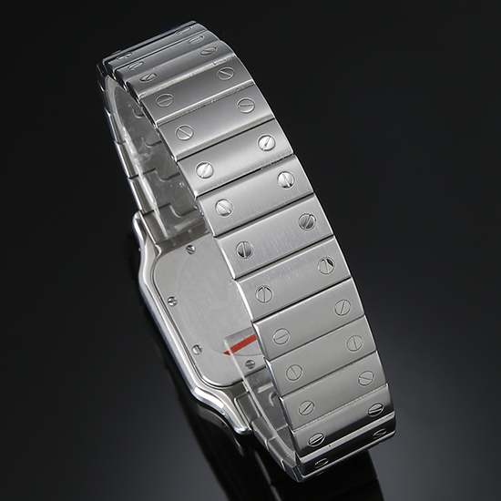 CARTIER(USED) 산토스 갈베 스틸 라지