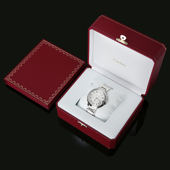 CARTIER(USED) 발롱블루 스틸 42 오토