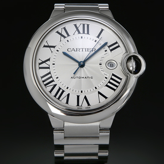 CARTIER(USED) 발롱블루 스틸 42 오토