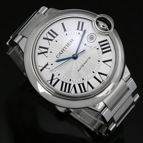 CARTIER(USED) 발롱블루 스틸 42 오토