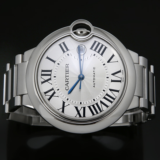 CARTIER(USED) 발롱블루 스틸 42 오토