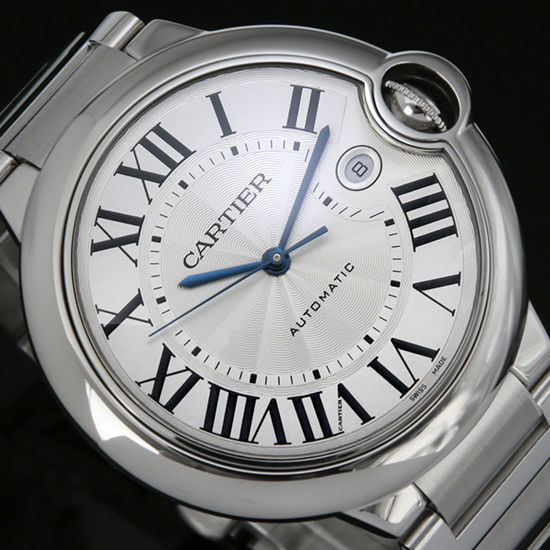 CARTIER(USED) 발롱블루 스틸 42 오토