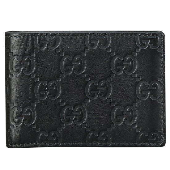 GUCCI(USED) 구찌 GG로고 씨마 레더 반지갑