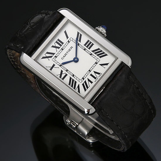 CARTIER(USED) 탱크솔로 스틸 스몰