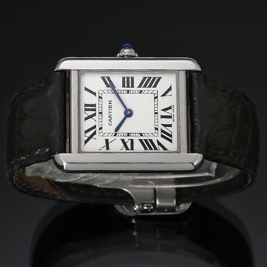 CARTIER(USED) 탱크솔로 스틸 스몰