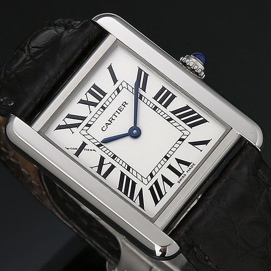 CARTIER(USED) 탱크솔로 스틸 스몰