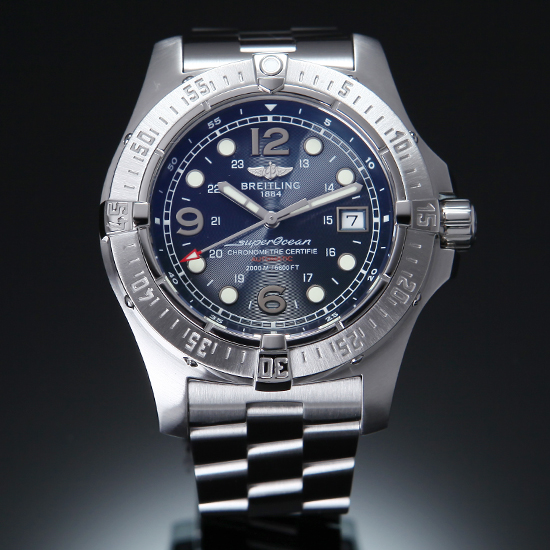 BREITLING(USED) 슈퍼오션 스틸피쉬