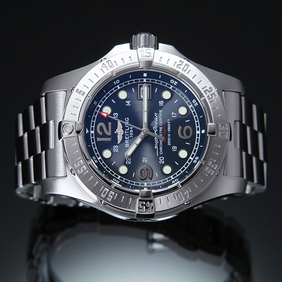 BREITLING(USED) 슈퍼오션 스틸피쉬