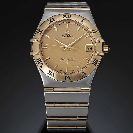 OMEGA(USED) 컨스틸레이션 콤비 풀바