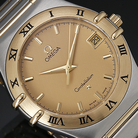 OMEGA(USED) 컨스틸레이션 콤비 풀바