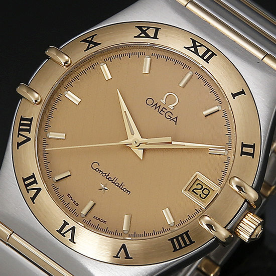 OMEGA(USED) 컨스틸레이션 콤비 풀바