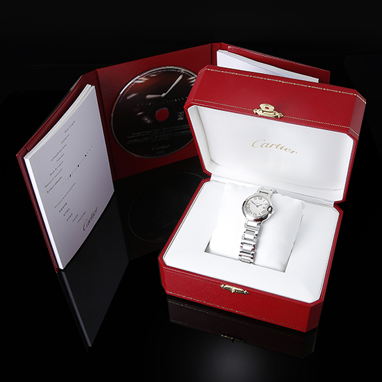 CARTIER(USED) 발롱블루 스틸 28