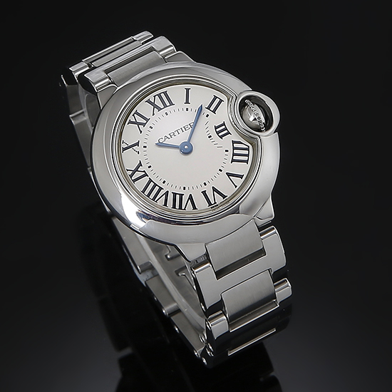 CARTIER(USED) 발롱블루 스틸 28