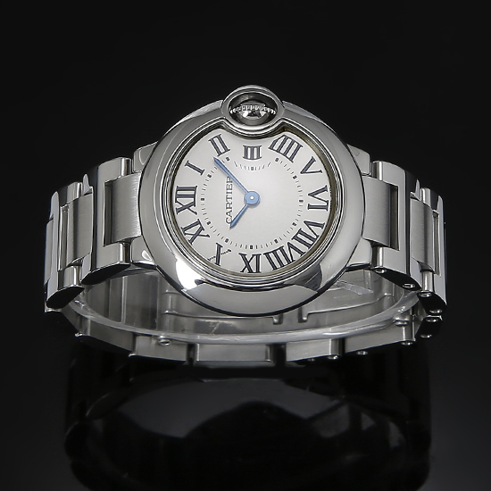 CARTIER(USED) 발롱블루 스틸 28