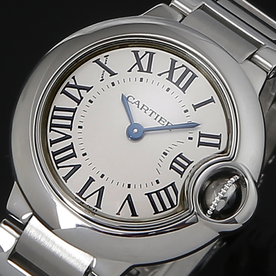 CARTIER(USED) 발롱블루 스틸 28