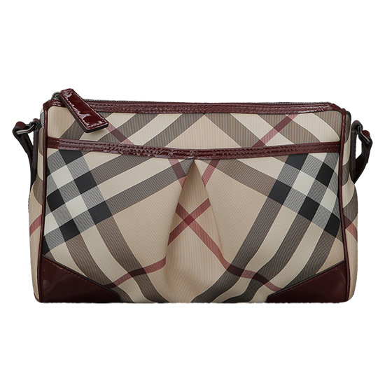 BURBERRY(USED) 노바체크 숄더백