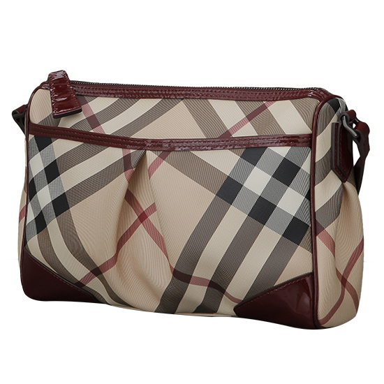 BURBERRY(USED) 노바체크 숄더백