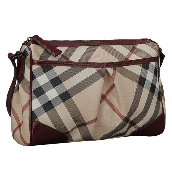 BURBERRY(USED) 노바체크 숄더백