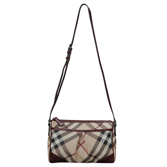 BURBERRY(USED) 노바체크 숄더백