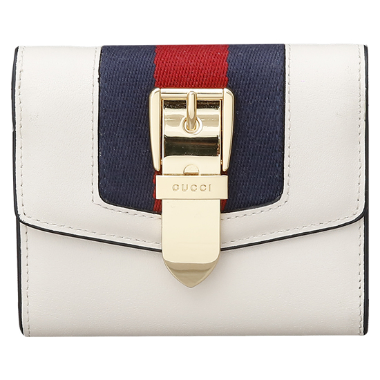 GUCCI(USED) 구찌 실비 레더 가죽 반지갑