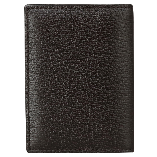 GUCCI(USED) 구찌 마몽트 브라운 레더 카드지갑