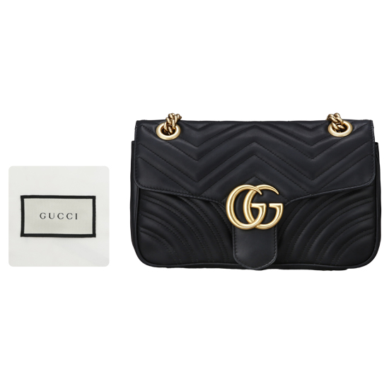 GUCCI(USED) 구찌 마몽트 마틀라세 체인 숄더백