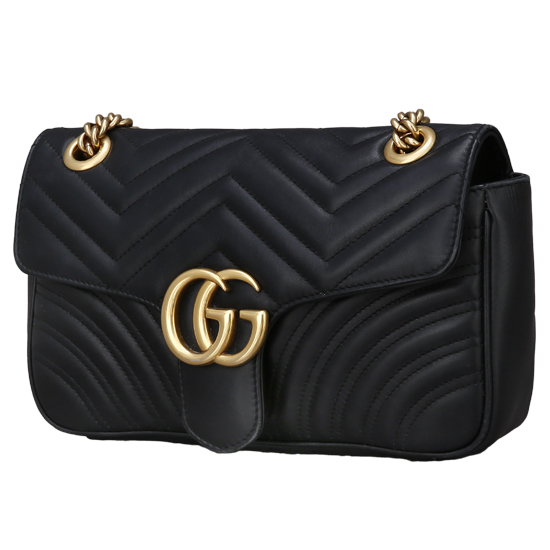 GUCCI(USED) 구찌 마몽트 마틀라세 체인 숄더백