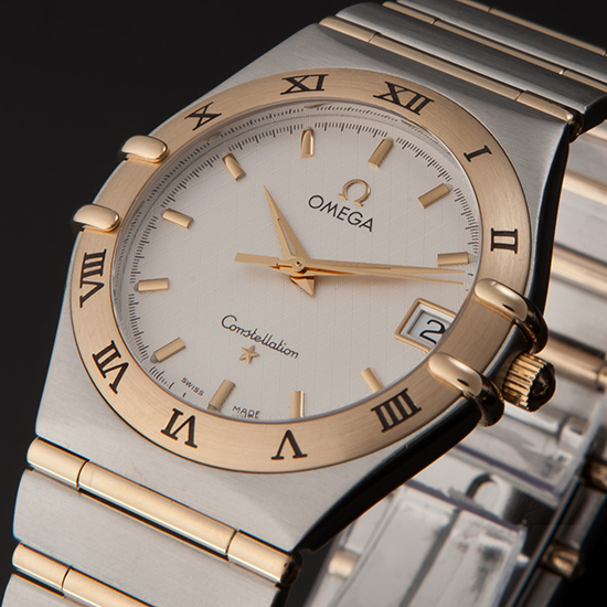 OMEGA(USED) 컨스틸레이션 콤비 풀바