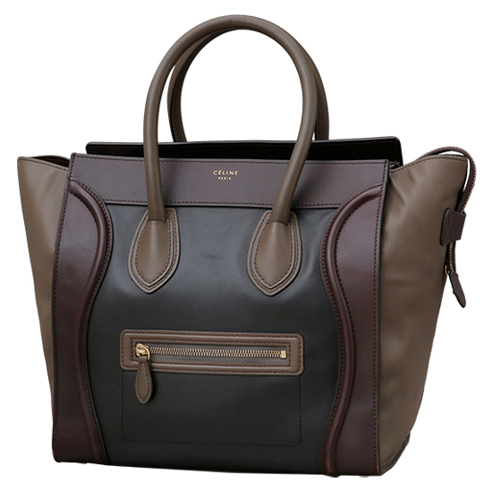CELINE(USED)러기지 미니 투톤
