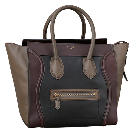 CELINE(USED)러기지 미니 투톤