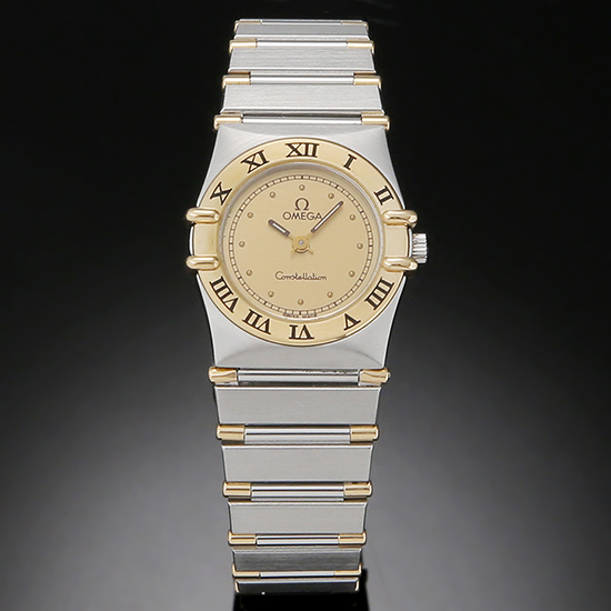 OMEGA(USED)컨스틸레이션 콤비 하프바