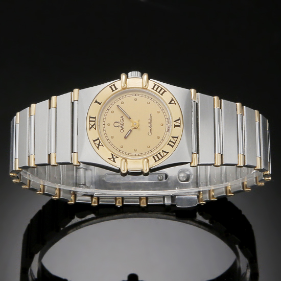 OMEGA(USED)컨스틸레이션 콤비 하프바