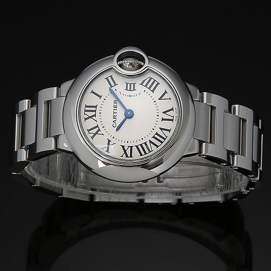 CARTIER(USED)발롱블루 스틸 28