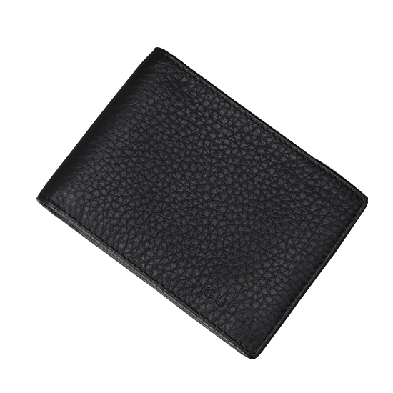 GUCCI(USED) 구찌 블랙 레더 반지갑