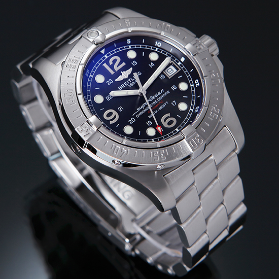 BREITLING(USED) 슈퍼오션 스틸피쉬
