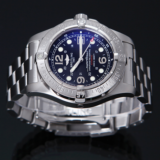 BREITLING(USED) 슈퍼오션 스틸피쉬