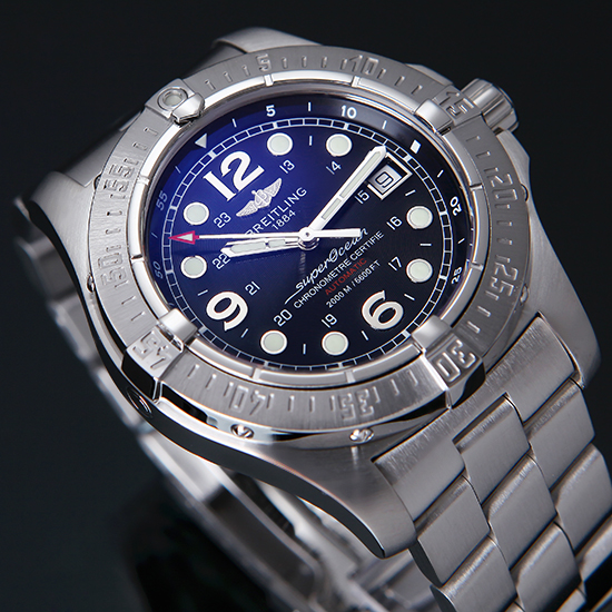 BREITLING(USED) 슈퍼오션 스틸피쉬