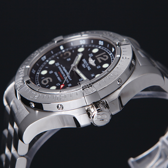 BREITLING(USED) 슈퍼오션 스틸피쉬