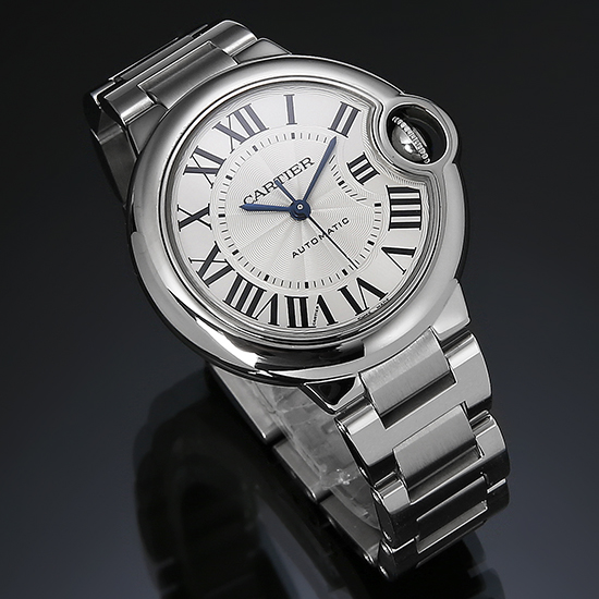 CARTIER(USED) 발롱블루 스틸 33 오토