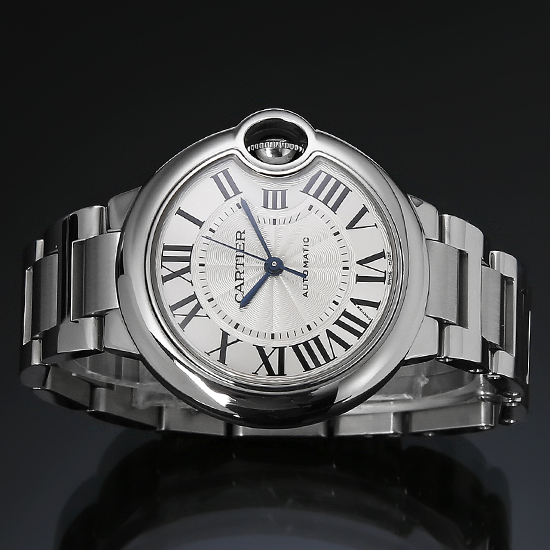 CARTIER(USED) 발롱블루 스틸 33 오토